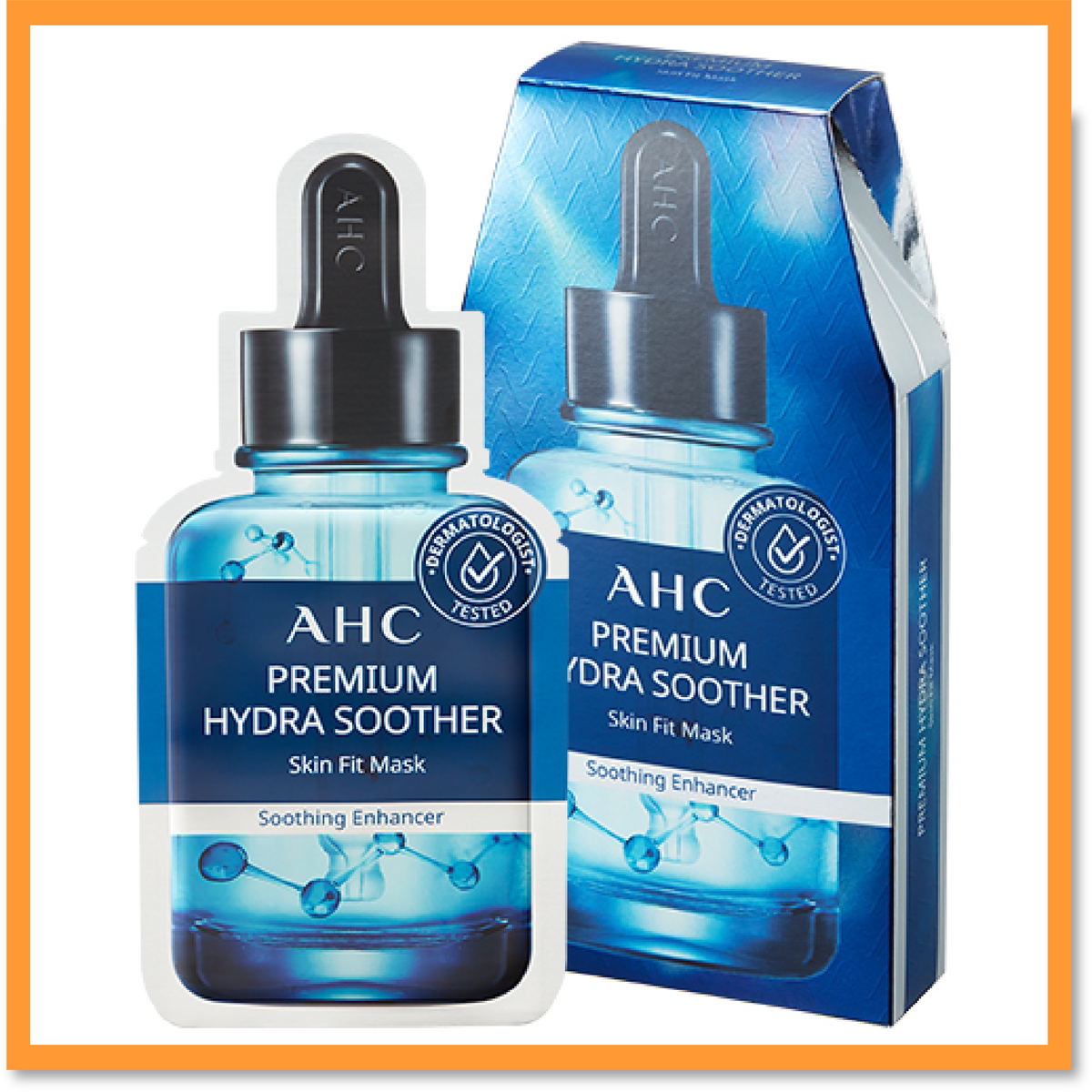 AHC 第四代透明质酸补水面膜5PSC能给肌肤集中的紧急保湿度加倍