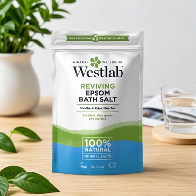 Westlab - 100% 天然浴盐舒缓平行进口 (1kg)