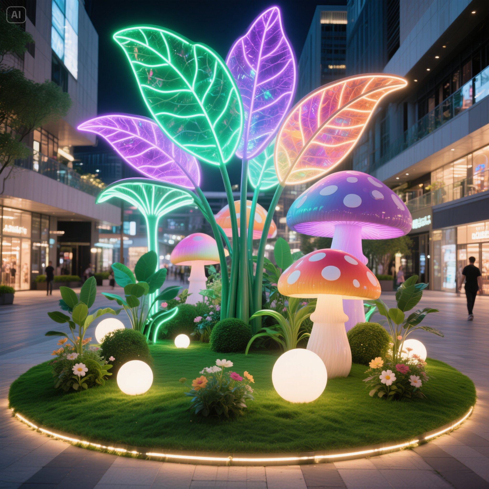 户外led许愿树网红打卡装置大型园林景观亮化装饰灯商业美陈道具,商业/办公家具,商业美陈,淘宝优惠券,粉丝福利购,淘宝优惠卷