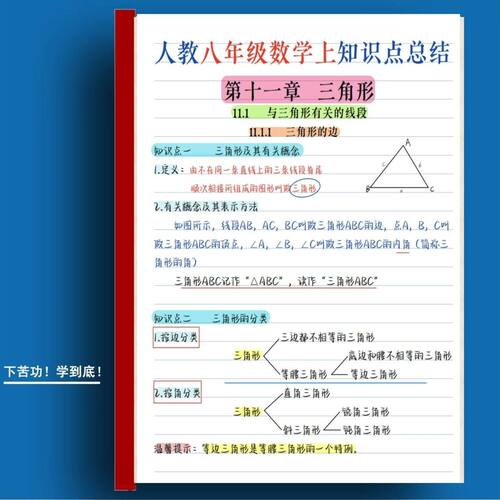 初中人教版数学八上点单