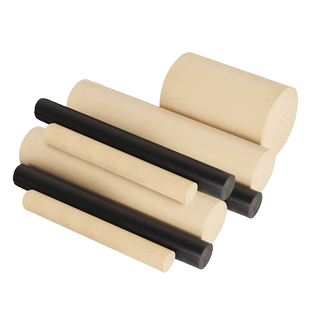 进口PEEK板加工定制黑本色防静电peek棒管材垫片耐高温PPS板123mm