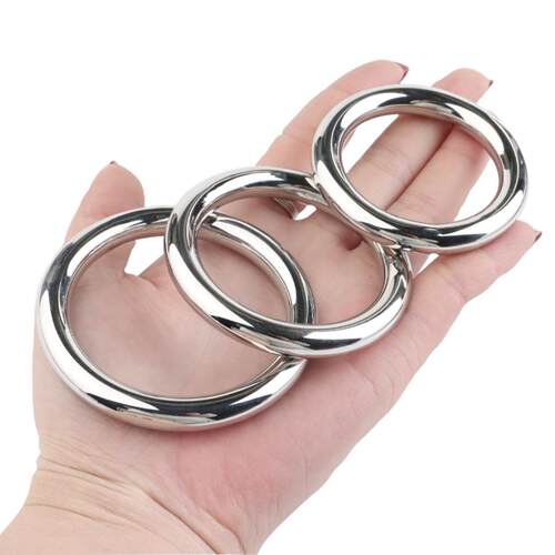 CStainless steel penis lock ring sheep eye ring male tool re