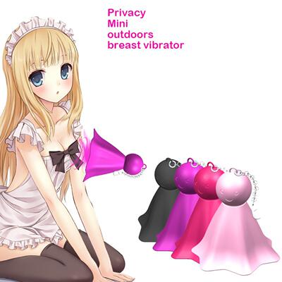 CSilicone Vibrating Breast Chest Massager Sucking Particles