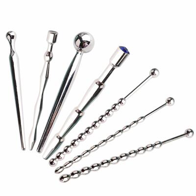 CStainless Steel Bead Urethral Stick Male Urethral Blocking