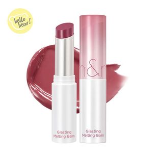 进口Rom&nd果冻亮泽水润润唇膏07紫红色3.5g一涂即上色保湿 不干涩