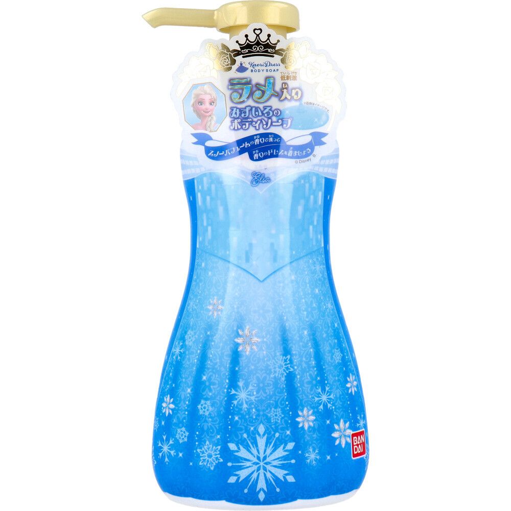 BANDAI 冰雪奇缘闪亮香氛沐浴露180ml适合成人和儿童使用滋润保湿
