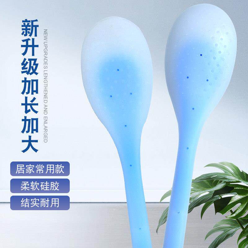 加长款硅胶经络拍痧板磁珠敲打经络棒敲背锤养生拍打板拍莎拍胆经