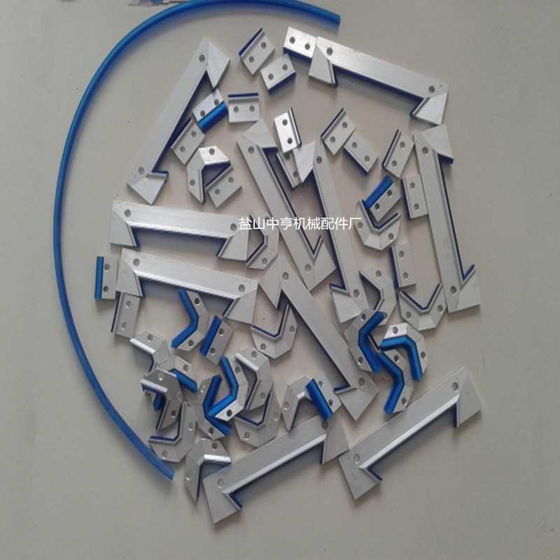 机床导轨刮屑板 蓝色聚氨酯胶条数控车铣床刮屑板GXB18 20 2530mm