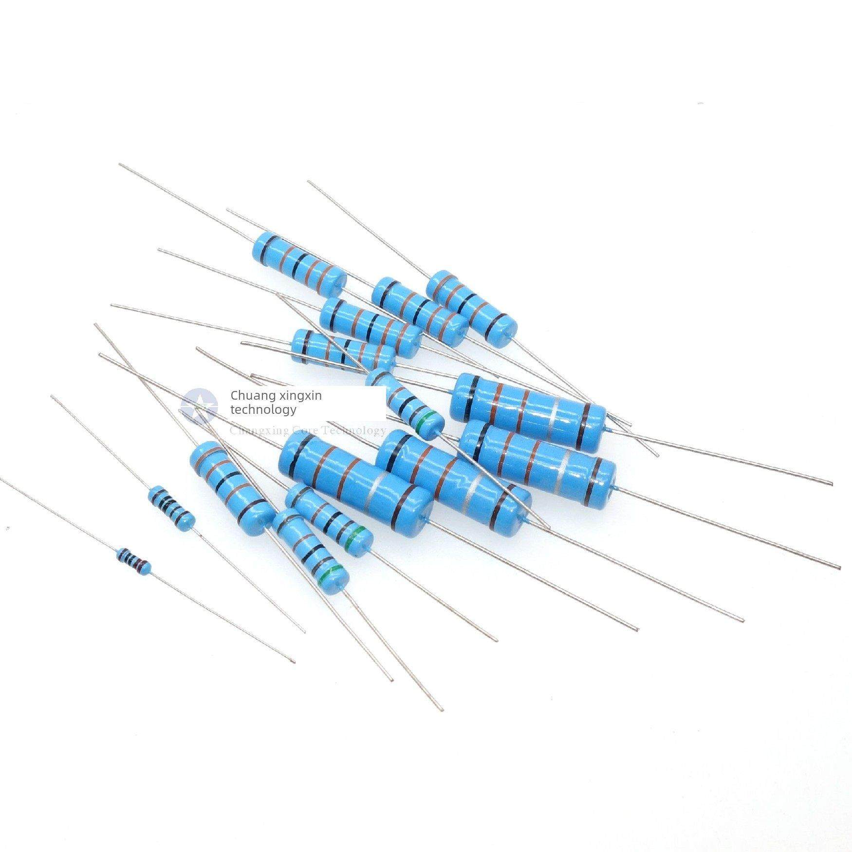 10R-91R欧姆插入式金属膜电阻1/8W/1/6W/1/4W/1/2W/1W/2W/3W/5W,3C数码配件,USB多功能数码宝,淘宝优惠券,粉丝福利购,淘宝优惠卷