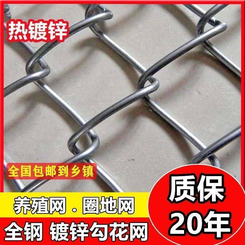 镀锌铁丝网围栏护栏网养鸡养狗勾护栏/隔离栏