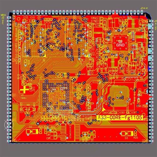 [方案]全志A33核心板电路图设计原理图pcb资料altium designer