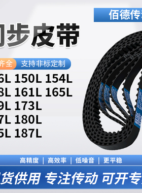 同步带L146L150L154L158L161L165L169L173L177L1传动齿轮同步皮带