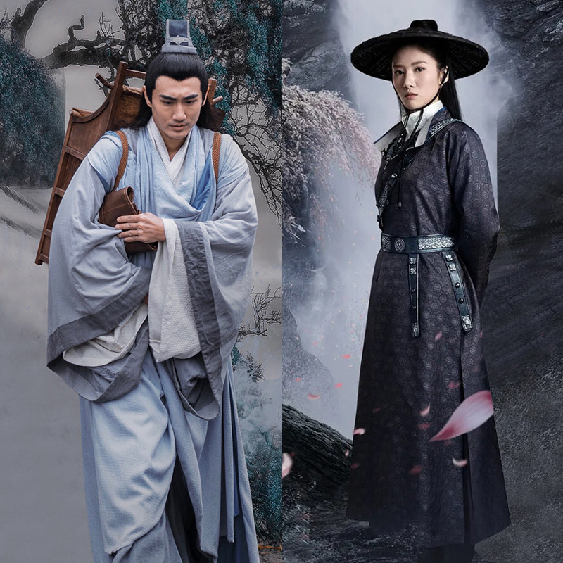 影香古装飘视剑雨同款古装武士男b侠古装侠客服男剑客男汉服演出
