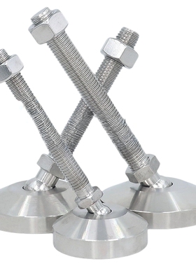 不锈钢重载万向脚杯E-CFJFNDS80/100-16/20/24-100/150地脚调整块