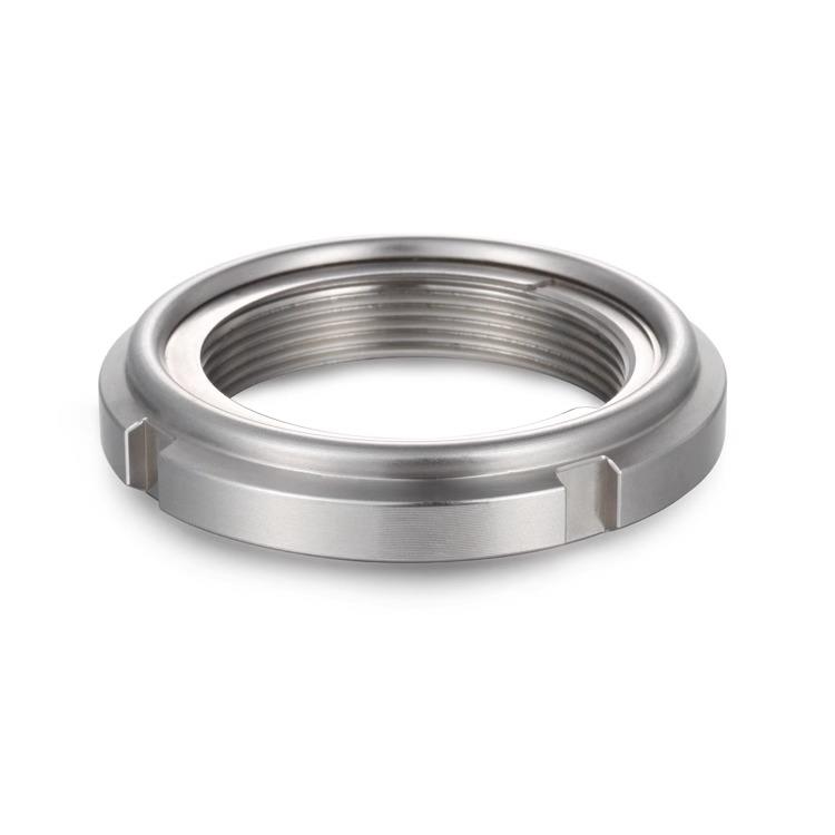 FUNTC-M15/17/20/30/50/60/80/90/100锁紧螺帽 U型钢片自锁圆螺母