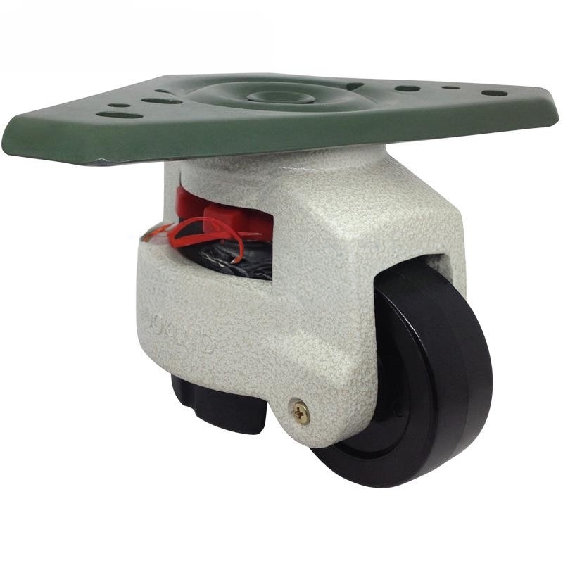 怡合达重载脚轮CGT01-50-N/CGT01-60-N福马轮型材专用平底三角形