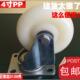 4寸双轴承耐磨尼龙万向轮工业脚轮平板推车轮子家具轮轱辘滚轮