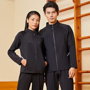 省队田径队教练服出场服运动夹克男女跆拳道武术训练跑步外套定制