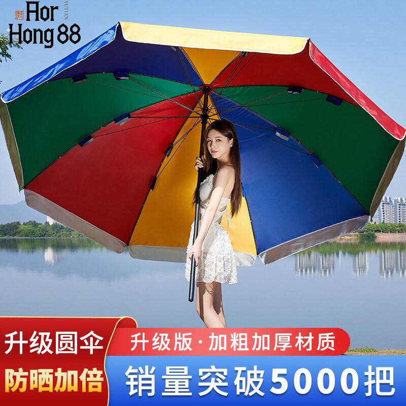 做生意大伞太阳伞户外遮阳伞超大号雨伞大型商用防晒摆摊伞广告伞