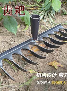 多齿耙铲锄耙扭齿耙树叶耙钉耙产品耙子松土平整地耙平田耙农具