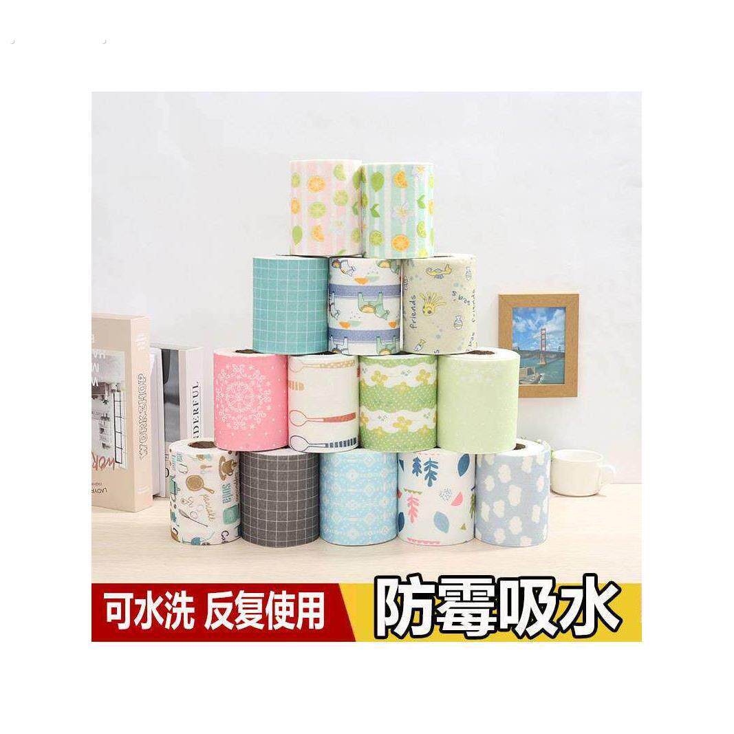 加宽窗户玻璃防雾盆吸收贴纸静电厨房贴纸水槽台面防溅边吸湿垫