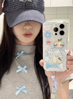 可爱立体西高地小狗适用一加ACE5 3pro手机壳1+13T 12 11pro防摔1+ACE2v软壳1+10R 9RT ACE竞速保护套少女韩