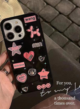 y2k辣妹立体星星小狗适用三星S23手机壳S22 S21fe s20软壳note20 10ultra卡通A71 A53 A52保护套s10 s9透明壳