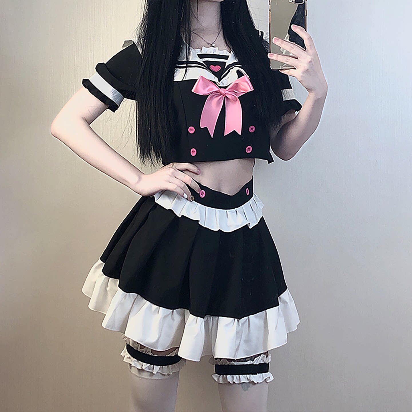 qq内衣角色扮演黑丝jk制服莉萝性感套装制度诱服禁欲系日系生学裙