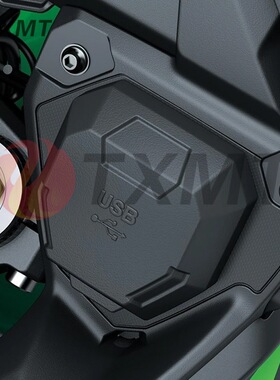 适用川崎 异兽 Versys 650 22-24 年 改装车载手机快充 USB充电器
