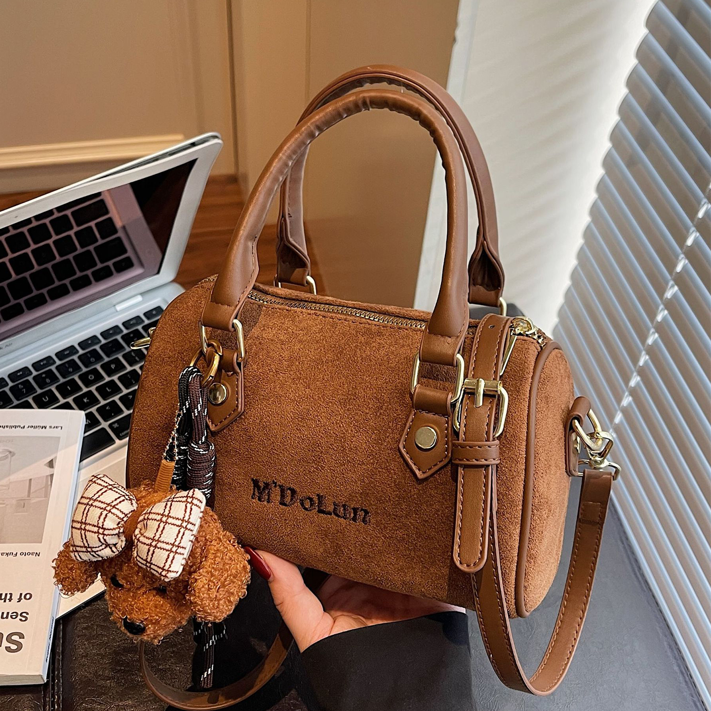 被问爆了的高颜值波士顿手提包