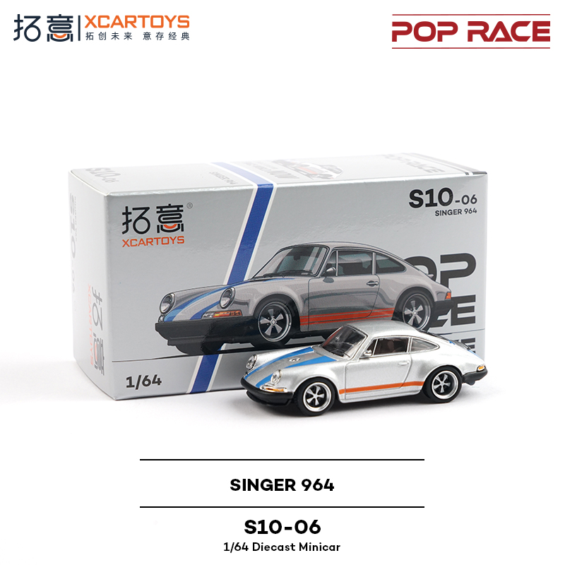 拓意POPRACE保时捷964超跑车模型