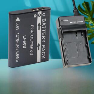 90B SH3 92B电池相机充电器适用于奥林巴斯XZ2 SH2 SH1 卡摄LI