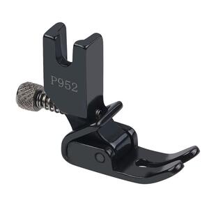 新黑钛钢P952平车可调皱压脚褶皱皱压脚收缩全钢压脚