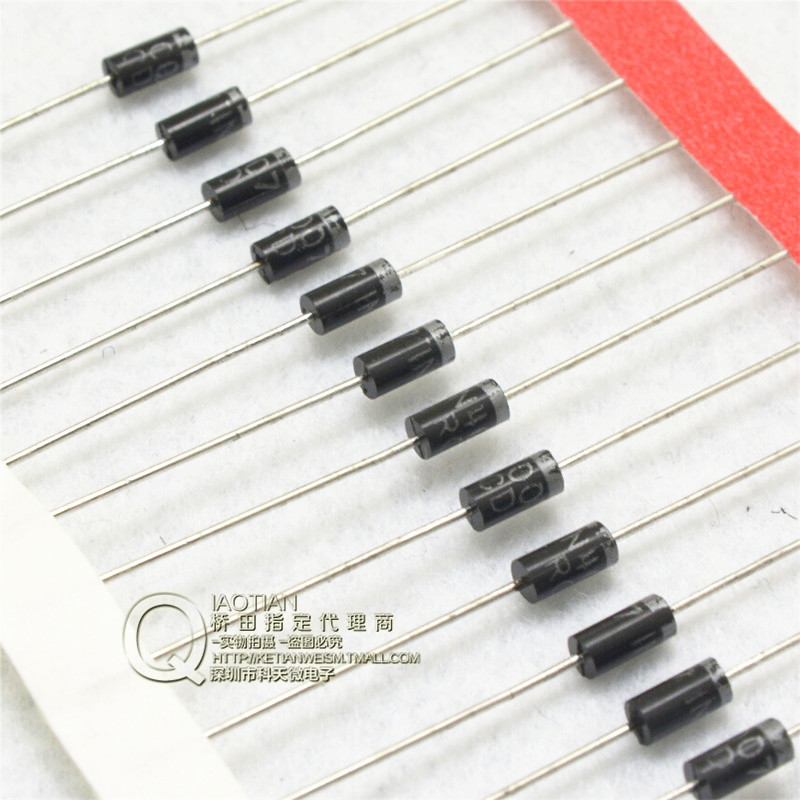 桥田整流二极管1N4007 IN4007 1A/1200V (200个)