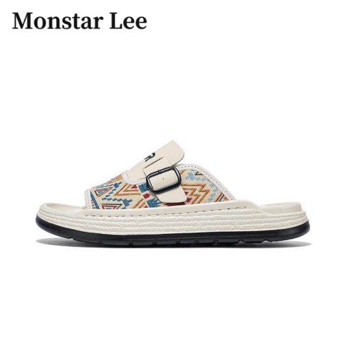 Monstar lee勃肯拖鞋男士夏季外穿软底防滑耐磨上班户外运动沙滩