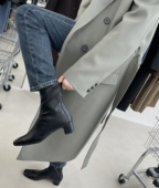 2025年新款 widelia中筒靴百搭休闲马丁短靴方头气质高雅女鞋 9026