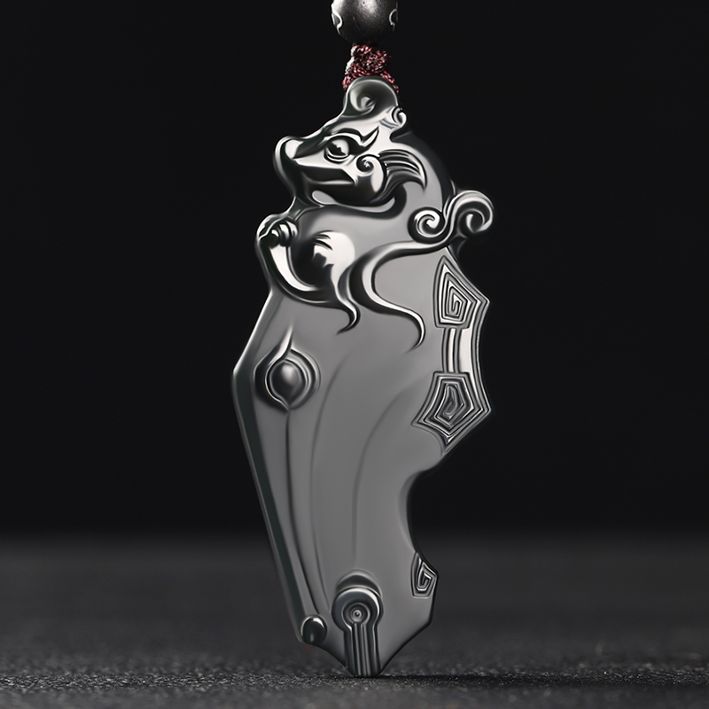 龙马精神玉坠真品和田玉男士女士玉吊坠新疆青玉挂件玉石玉佩带证