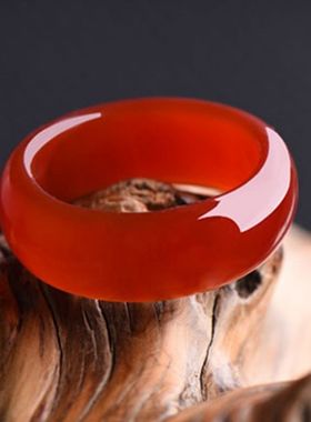 玛瑙男女情侣款戒指戒