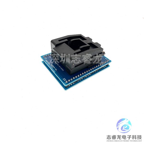TQFP44转DIP44 LQFP44测试SA245A西尔特 T56 周立功RT809H烧录座