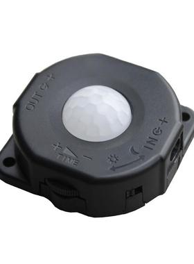 5-30V人体感应器开关模块延时管控可调小体积LP-8025黑色