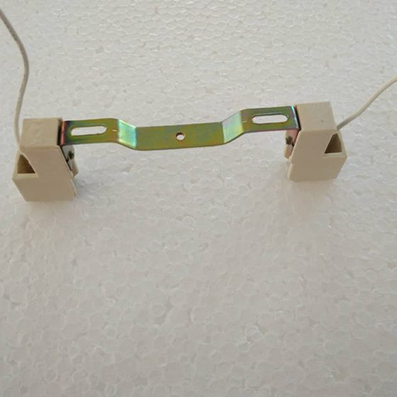 碘钨灯架500W300w 通用太阳灯罩夹式灯管架 卤钨灯架全铝耐高温