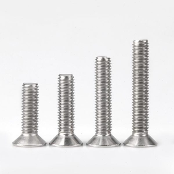 M6M8M10*x45x50x55x60x65x70x75mm不锈钢304沉头平头内六角螺丝钉
