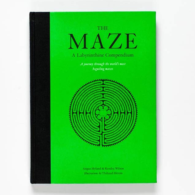 英文版 全球迷宫缩影 the maze : a labyrinthine compendium