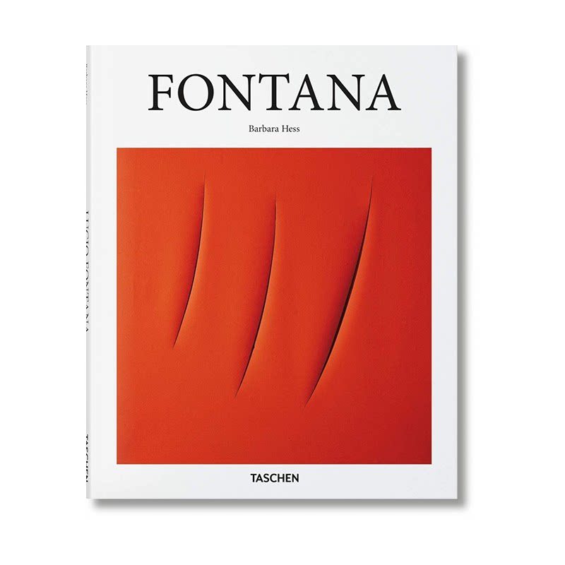 taschen basic art: fontana  方塔纳 塔森基础艺术 taschen【pageone