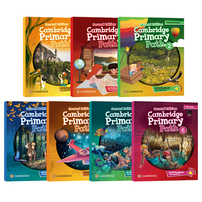 第二版新版Cambridge Primary Path 剑桥少儿英语教材 英文原版进口F级123456 主课本+练习册+创意日记 6-12岁小学生听说读写综合