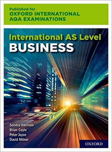牛津AS level国际AQA考试商务教材课本 有答案 International AS Level Business for Oxford Examinations 牛津国际类