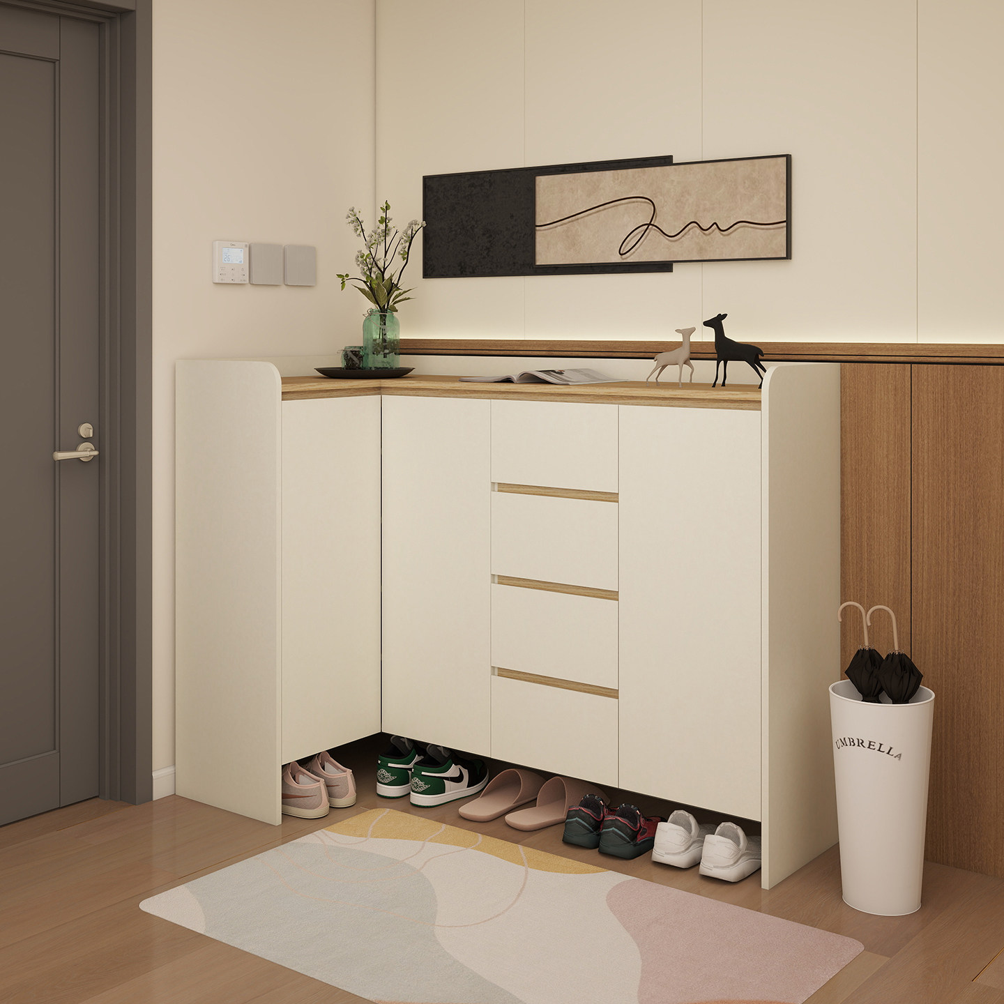 玄关不用乱，回家就沦陷