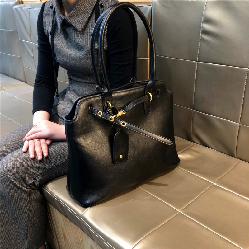 圣罗品牌高级气质感托特包2025新款流行单肩包时尚高级感腋下包潮