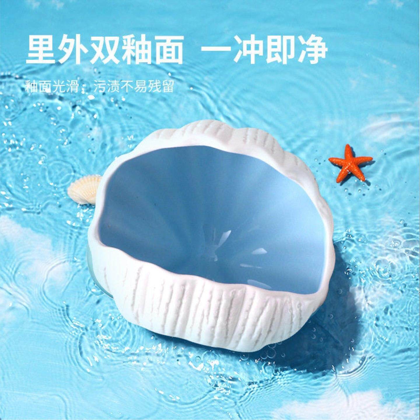 仓鼠贝壳陶瓷窝夏季降温冰垫躲避屋夏天金丝熊专用睡窝睡房
