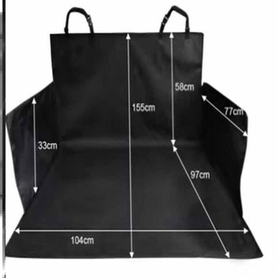 后备箱防脏布代驾防水垫布汽车垫子尾箱防污专用加厚宠物狗通用